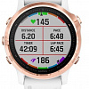 Умные часы Garmin Fenix 6s Pro (розовое золото/белый)