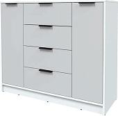 Тумба Интерлиния Концепт КТ-Т120 (серый/белый платинум)