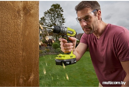 Дрель-шуруповерт Ryobi R18PD2-0 5133003815 (без АКБ)