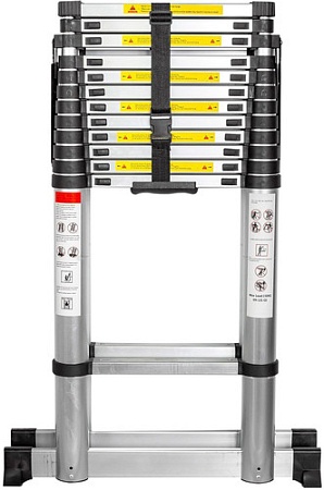 Лестница-стремянка ForceKraft BL-TA500 (2x16 ступеней)