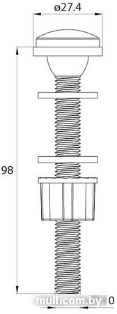 Комплект арматуры IDDIS F012400-0004