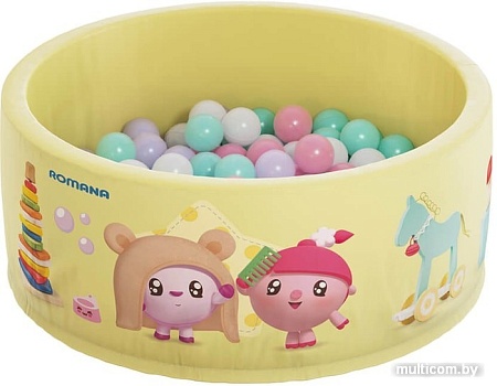 Сухой бассейн Romana Airpool Распорядок дня ДМФ-МК-02.56.01 (салатовый)