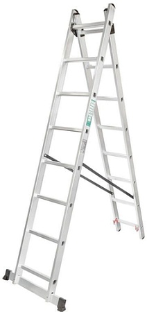 Лестница-стремянка ForceKraft BL-E209 (2x9 ступеней)