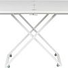 Стол-трансформер Levmar Compact (белый глянец/белые опоры)