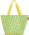 Сумка шоппер Reisenthel Shopper M ZS2030 Signature Lemon (желтый/голубой)