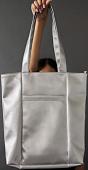 Сумка шоппер MT.style Классика2 (серебристый)