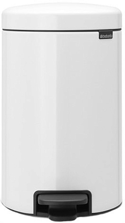 Brabantia Pedal Bin NewIcon 12 л (белый)