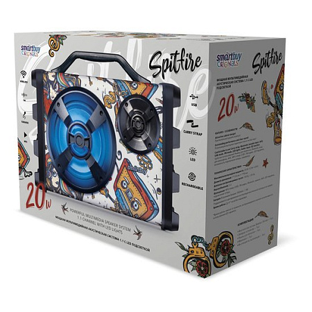 Беспроводная колонка SmartBuy Spitfire SBS-5090