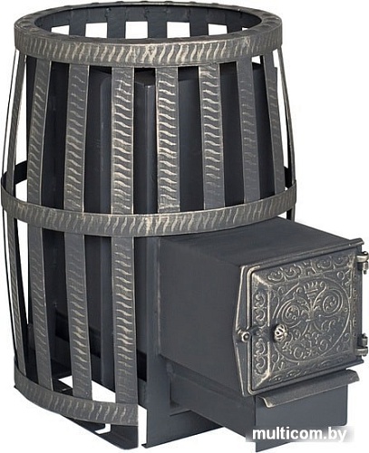Банная печь Березка Корвет 15, сетчатый кожух