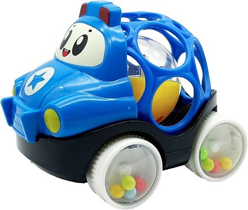 Погремушка Bondibon Машинка Полиции ВВ5216 (синий)
