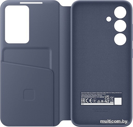 Чехол для телефона Samsung View Wallet Case S24 (фиолетовый)
