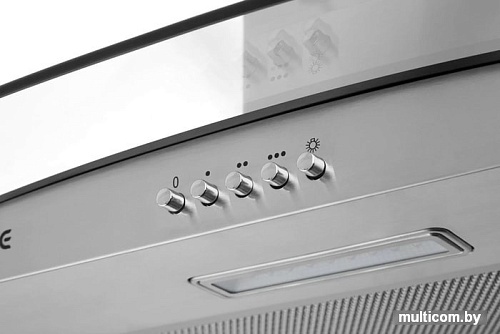 Кухонная вытяжка Ore Glasset 50L (нержавеющая сталь)