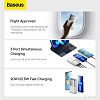 Внешний аккумулятор Baseus Bipow Pro Digital Display Fast Charge Power Bank 20000mAh (белый)