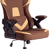 Игровое (геймерское) кресло TetChair iBear ткань (коричнево-бежевый)