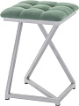 Табурет AMC Comfort 9.5.9 (ткань, зеленый/серебристый