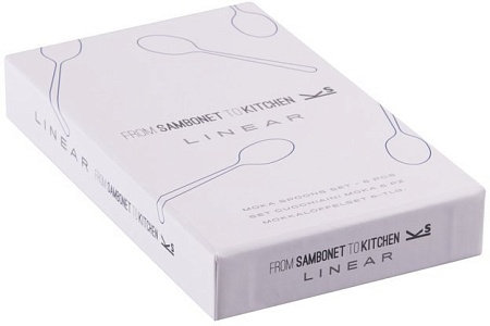 Набор кофейных ложек Sambonet Linear 52513D37