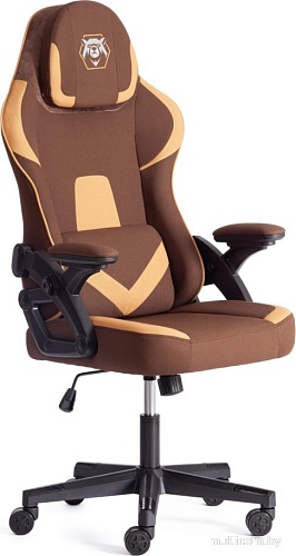 Игровое (геймерское) кресло TetChair iBear ткань (коричнево-бежевый)