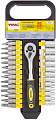 Набор трещотка с головками и битами WMC Tools WMC-2028-5 (28 предметов)