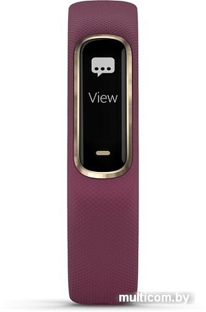 Фитнес-браслет Garmin Vivosmart 4 S/M (бордовый)