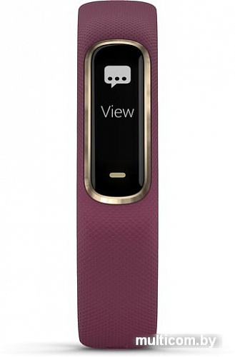 Фитнес-браслет Garmin Vivosmart 4 S/M (бордовый)