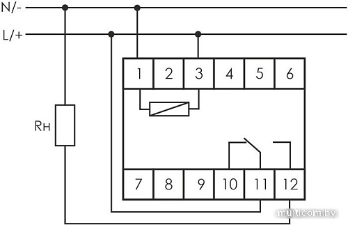 Реле времени Евроавтоматика F&F PCA-512U EA02.001.002