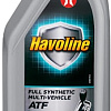 Трансмиссионное масло Texaco Havoline Fully Synthetic Multi-Vehicle ATF 1л