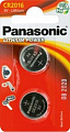 Батарейки Panasonic CR2016 2 шт. [CR-2016EL/2B]