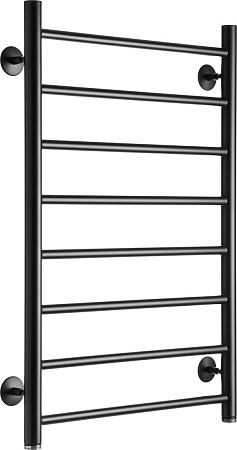 Полотенцесушитель Ростела Виктория 500x800/8 1" (Ral 9005, нижнее подключение)