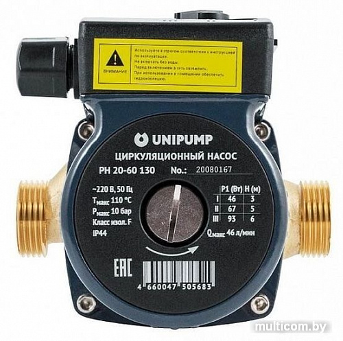 Циркуляционный насос Unipump PН 20-60 130