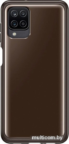 Чехол Samsung Silicone Cover для Galaxy A12 (черный)