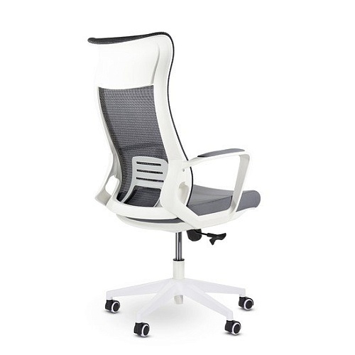 Кресло UTFC Рекорд М-878 белый пластик (серый)