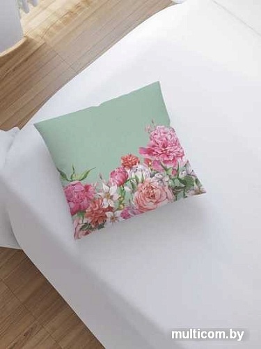 Чехол на подушку JoyArty Цветы в подарок sl_27547
