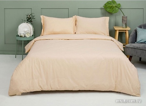Постельное белье Василиса Крем 274610 (1.5-спальный, 50x70)