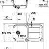 Кухонная мойка Grohe K300 31563SD0