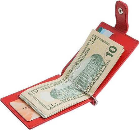 Зажим для денег EZcase Standart (красный)