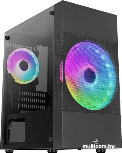 Корпус AeroCool Atomic Lite-G-BK-V2