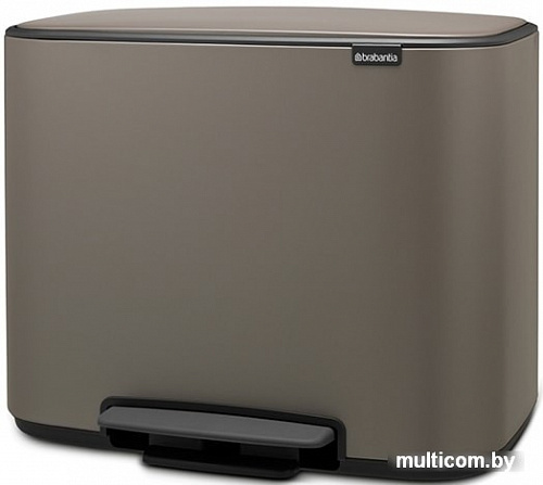 Brabantia Bo Pedal Bin 36 л (платиновый)