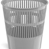 Корзина для бумаг Erich Krause Classic 9 л 55909 (серый)