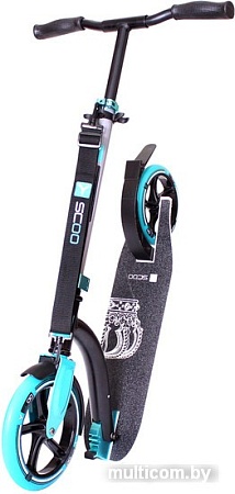 Самокат Y-Scoo RT Slicker Family Design 230 (голубой)