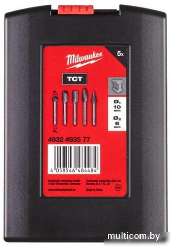 Набор борфрез Milwaukee 4932493577