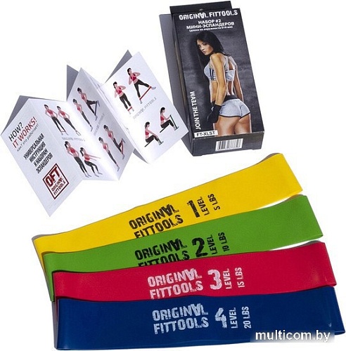 Набор эспандеров Original FitTools FT-XLST