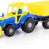 Полесье Алтай трактор с прицепом №1 и ковшом 35349