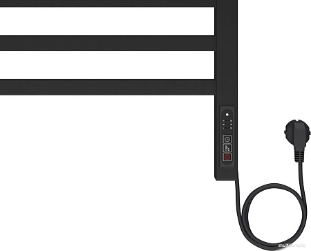 Полотенцесушитель Aquatek Поларис П10 500x900 (черный муар, quick touch)