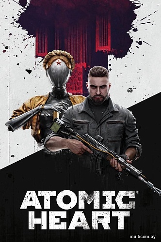 Обложка для паспорта Эксмо. Atomic Heart. Близняшка и майор Нечаев 9785041962852