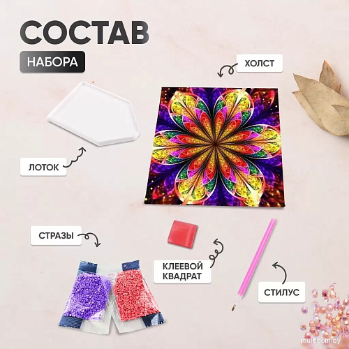 Solmax&Creators Цветочный орнамент CP54046