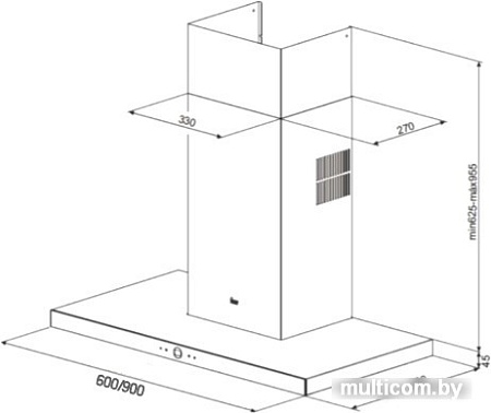 Кухонная вытяжка TEKA DSJ 650