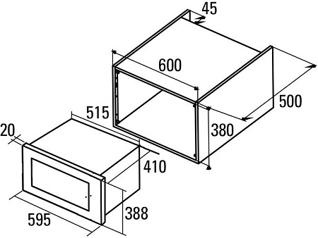 Микроволновая печь CATA MC 28 D BK
