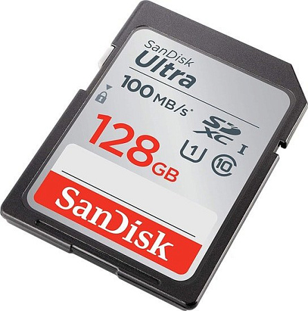 Карта памяти SanDisk Ultra SDXC SDSDUNR-128G-GN6IN 128GB