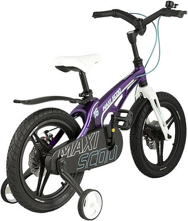 Детский велосипед Maxiscoo Cosmic MSC-C1617D (фиолетовый)