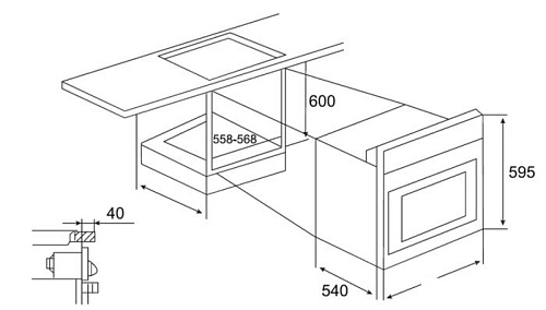 Духовой шкаф KUPPERSBERG HGG 663 T